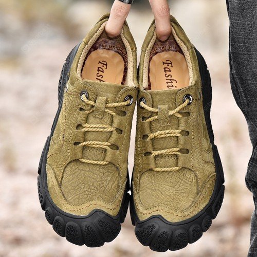 Men Shoes Large Size Hiking Outdoor Climbing for Autumn Winter